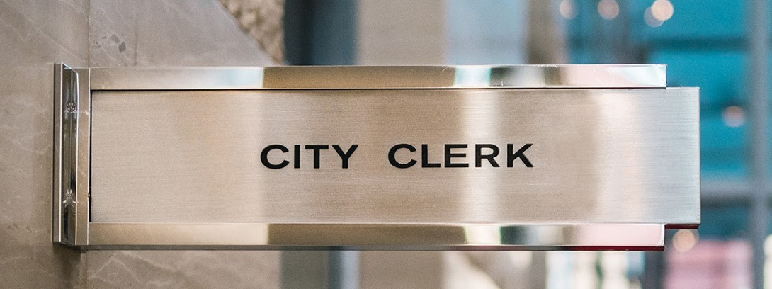 City clerk