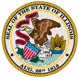 Eagle State of Illinois Seal picture